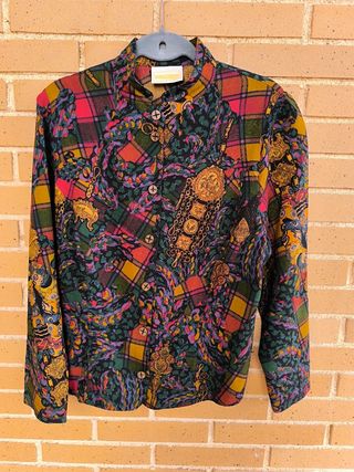 SOLO EN MANO: Blusa multicolor - Talla 42