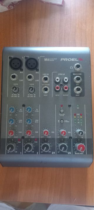 Mixer PROEL Mi6 - 16 canali