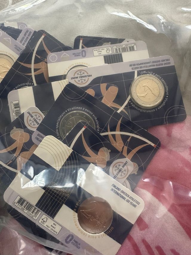 2€ Monedas Finlandia 2025 Atletismo