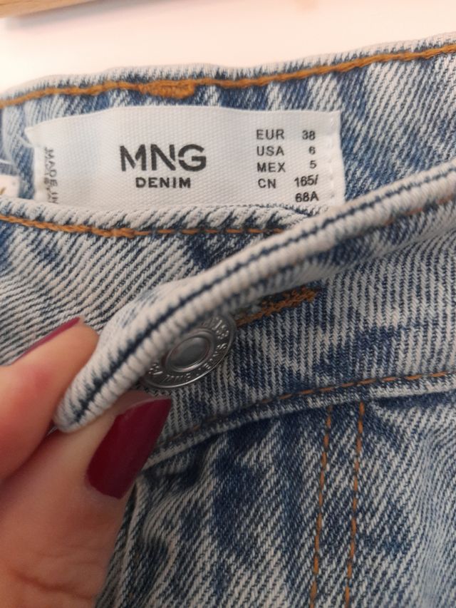 Bermudas Denim Mango - Talla M