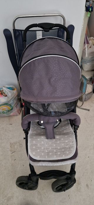 Carro bebé usado - Gris