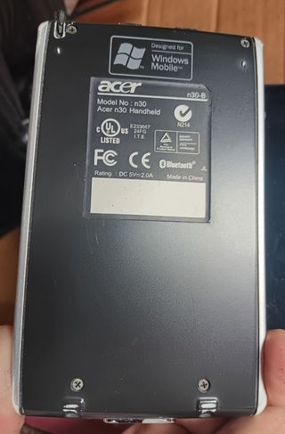 Acer n30 Pocket PC - PDA Gris