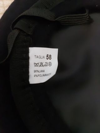 Basco nero uomo
