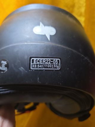 Casco moto nero opaco