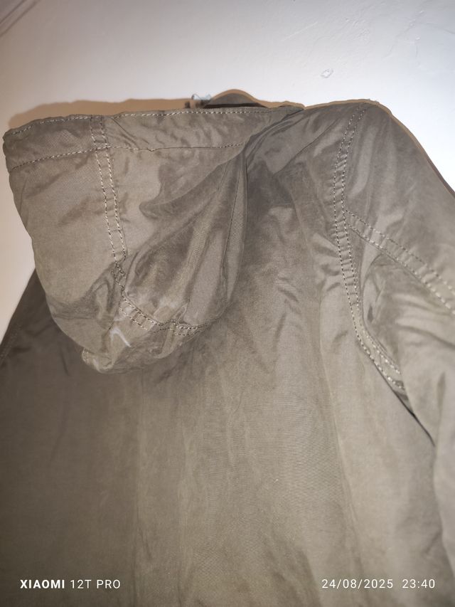 Abrigo militar mujer marrón