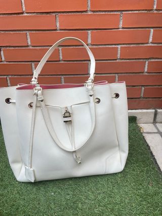 Bolso Pedro del Hierro blanco/hueso