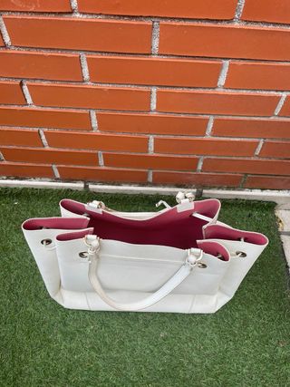 Bolso Pedro del Hierro blanco/hueso