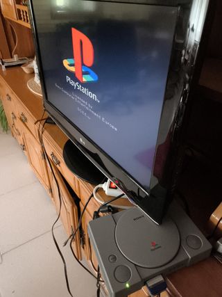 PlayStation 1 Gris - 1 mando+1memo