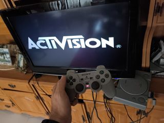 PlayStation 1 Gris - 1 mando+1memo