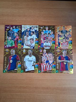8 Card Adrenalyn XL Liga: 4 BdO + 4 Varie