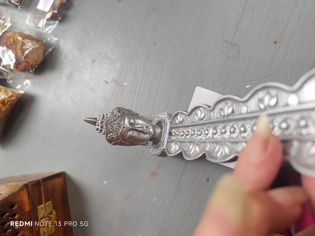 DecorLife Porta Incienso Buda