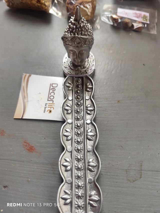 DecorLife Porta Incienso Buda