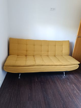 Sofá cama amarillo - Sofá-cama