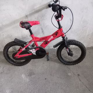 Bicicleta infantil Apollon roja
