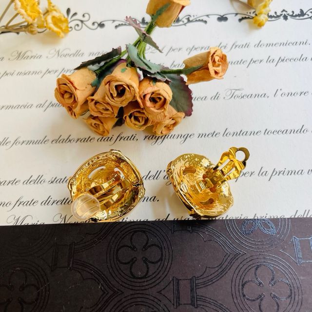 Orecchini clip onice verde