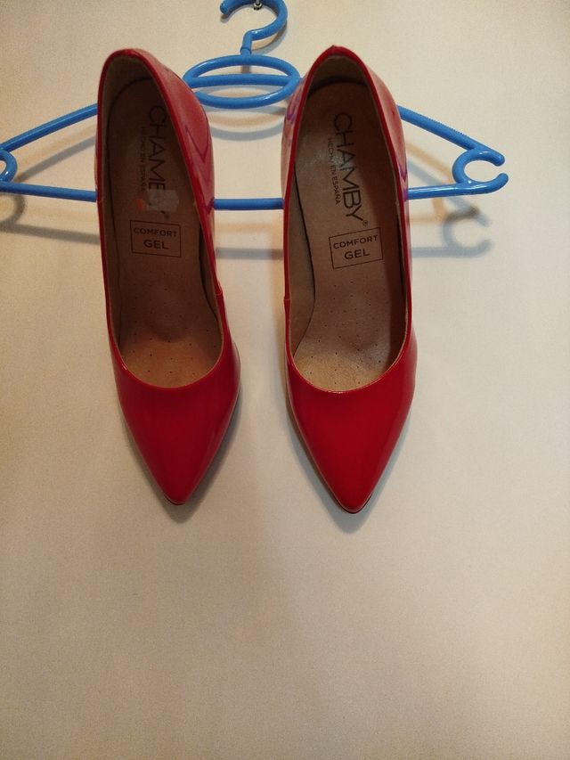 Zapatos rojos CHAMBY charol