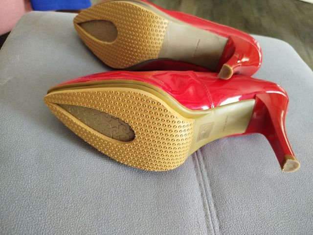 Zapatos rojos CHAMBY charol