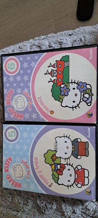 2 DVD Hello Kitty: Cenicienta y Hansel y Gretel
