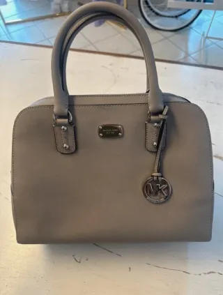 Michael Kors - Borsa a mano grigia con tracolla