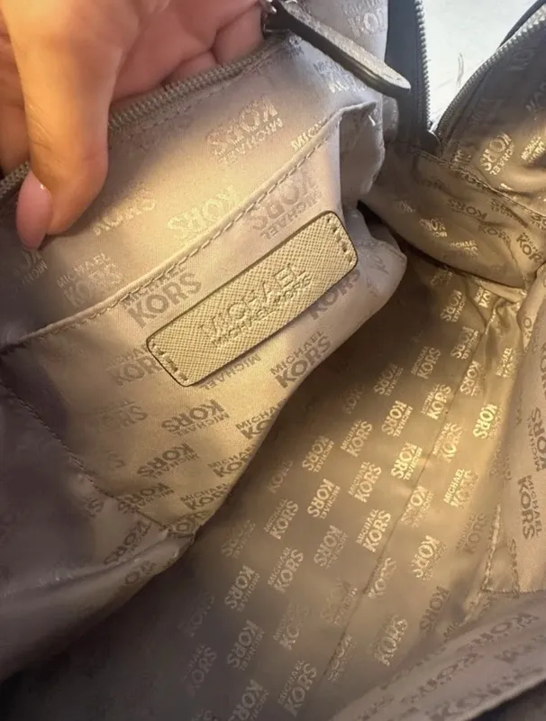 Michael Kors - Borsa a mano grigia con tracolla