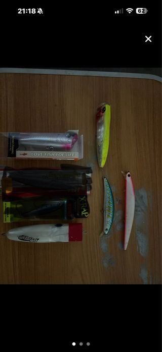 Señuelos Pesca Spinning