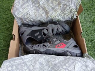 Sandalias +8000 grises hombre, talla 42