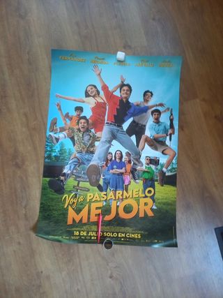 Poster original Voy a Pasármelo Mejor 2025