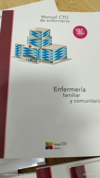 Manual CTO de enfermería, 10 edición año 2021