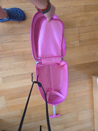 Maleta infantil Barbie rosa