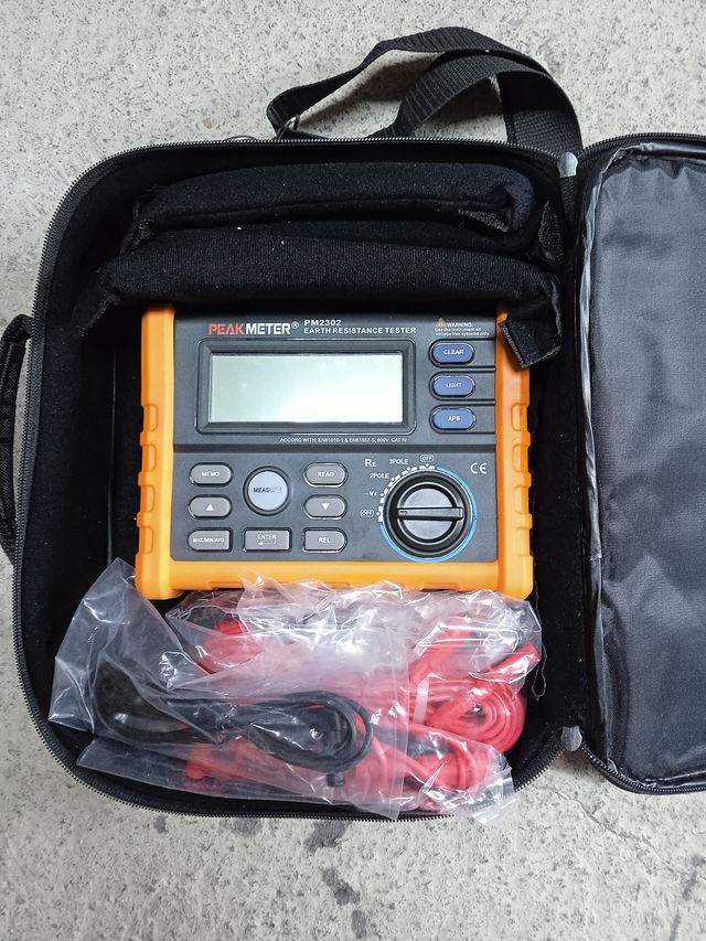 Medidor Tierra PEAK PM2302