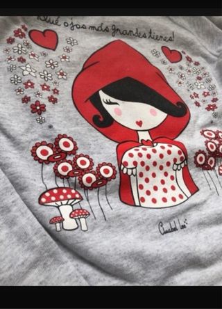 Sudadera Caperucita Roja XS
