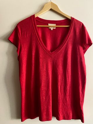Camiseta roja Artlove XL