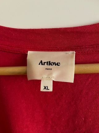 Camiseta roja Artlove XL
