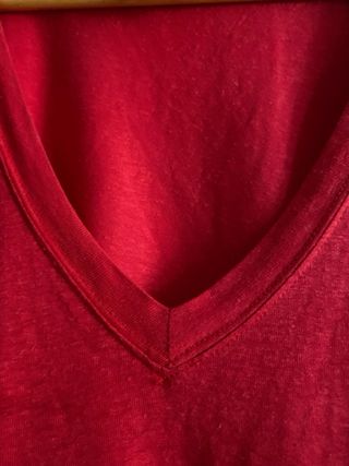 Camiseta roja Artlove XL