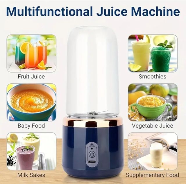 Licuadora portátil multifuncional