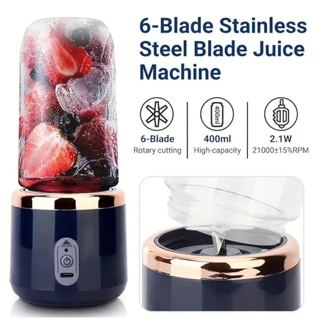 Licuadora portátil multifuncional