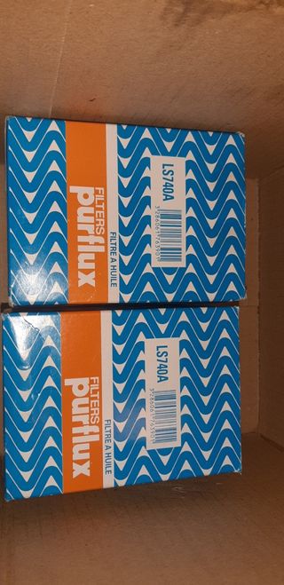2 Filtros Aceite Purflux LS740A