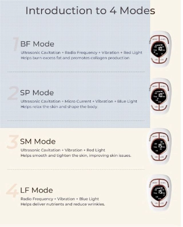 CARER BEAUTY Cavitación Masajeador