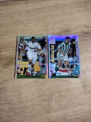 Cromos Mágicos LaLiga 2023-24 Benzema & Joaquín