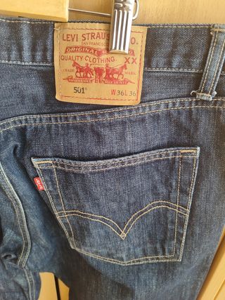 Levi's 501- Pantalón Vaquero Azul