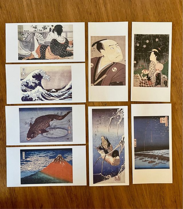 19 cartoline Ukiyo-e Editorial PHAIDON