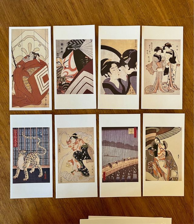 19 cartoline Ukiyo-e Editorial PHAIDON
