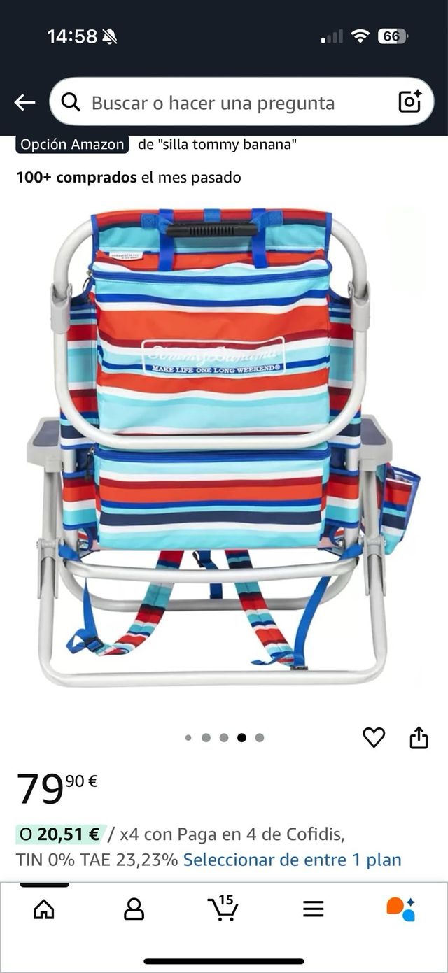 Silla playa Tommy Bahama