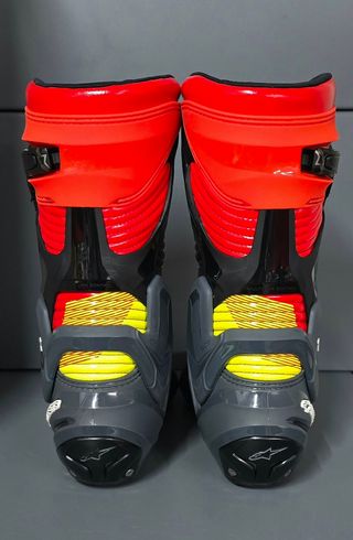 Botas Alpinestars SMX Plus V2 - rojas y amarillas