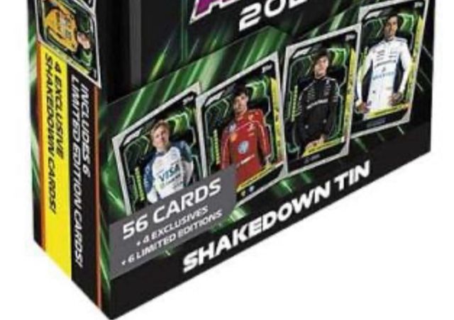 ELIGE DESDE 3€ SHAKEDOWN TURBO ATTAX F1 2025 