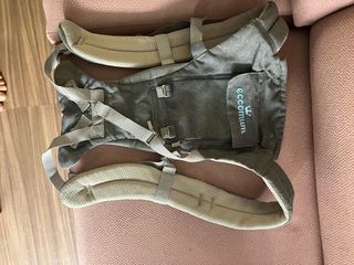Mochila portabebés Ecomum Gris