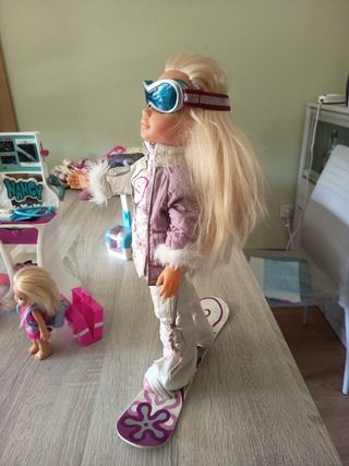 Muñeca Nancy snowboard