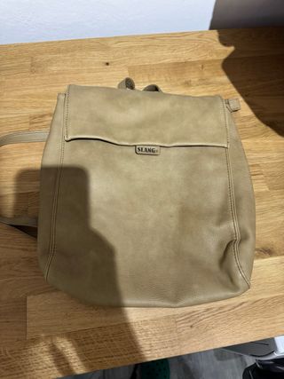 Mochila Slang beige
