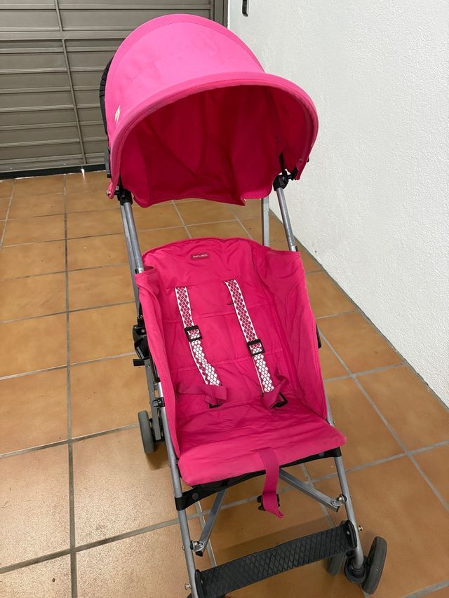Silla paseo Mclaren rosa