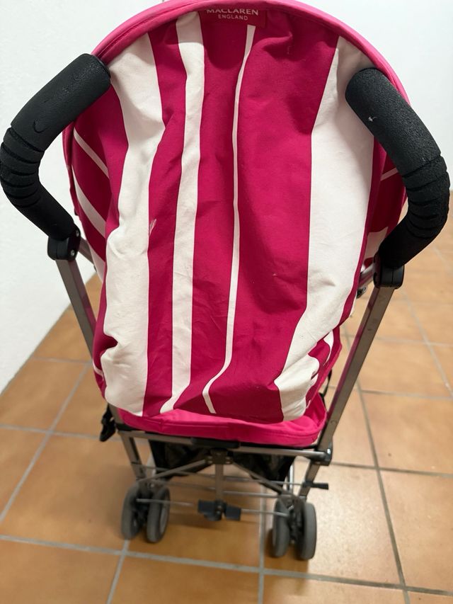 Silla paseo Mclaren rosa